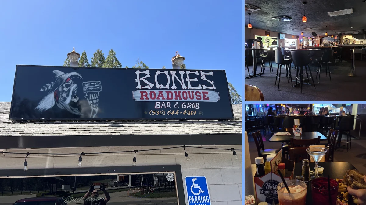 Bones Roadhouse in Placerville